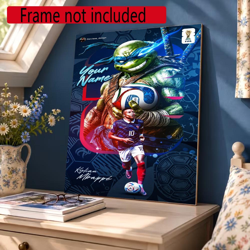 Lamin Yamal Customize Your Name Diamond Painting Round Diamond Rhinestones Mosaic Diamond Embroidery Wall Paintings Rhinestones Gift Frameless