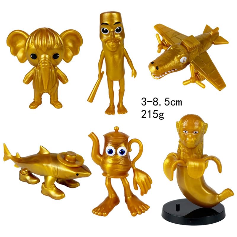 Tung Tung Tung Sahur Figure, Macho Rain Sahur Doll Set, Educational Toy, Halloween Christmas Gift for Kids and Elementary School Students, Italian