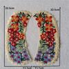 Floral Fake Collar Lace False Collars Woman Detachable Hollow Embroidery Neckline Collar Applique Lace Sewing Accessories