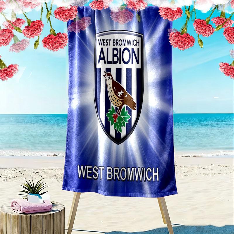 WestBrom Beach Towel, Large Soft Quick Dry Towel for Beach Camping Swimming
