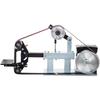 2Hp Belt Grinder Constant Speed 2 X 82 Inch Belt Disc Sander with 3 Grinding Wheel 110V Bench Sander 12 Inch Wheel and Flat Platen Tool Rest for Knife
