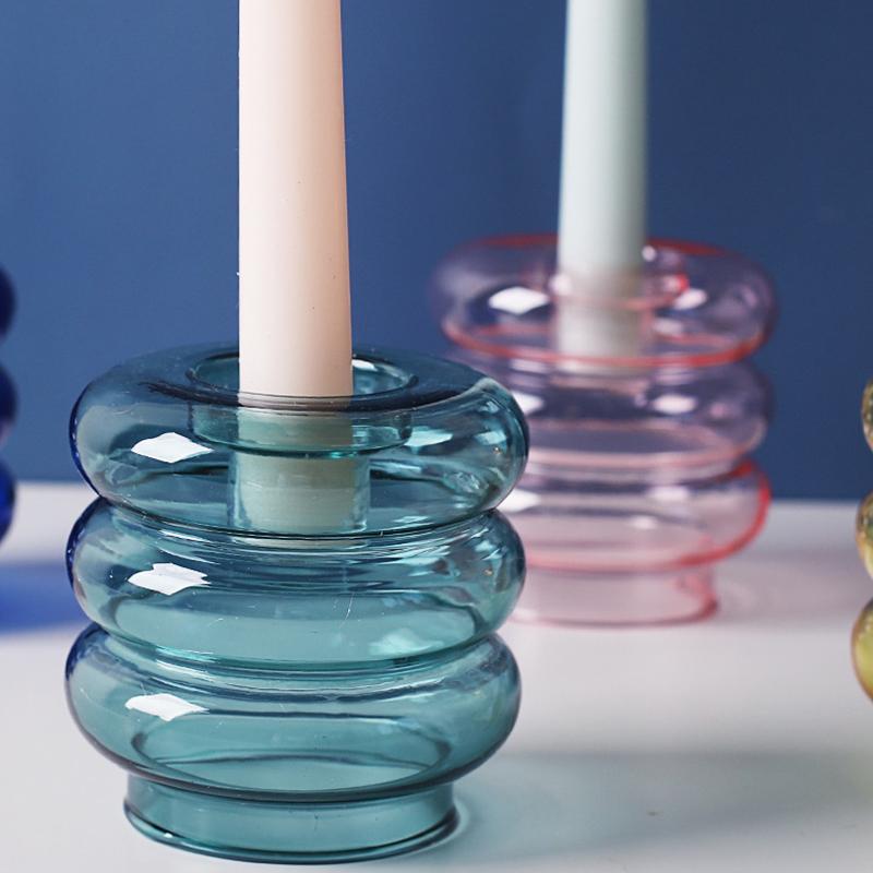 Tischdekoration, Teelicht-Kerzenständer, Doppelzweck-Kerzenständer, Kegelkerzenhalter für Zuhause