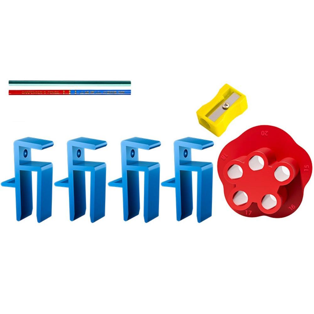 

Precise Trim Board Scribing Tool 15-20mm Measuring Marking Fixture Closing Board Clip Carpentry