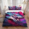 3pcs Bedding Set Dragon Includes 1 Comforter + 2 Pillowcases, Without Pillow Inserts, Soft Comfortable, Lightweight Breathable, Printed Home