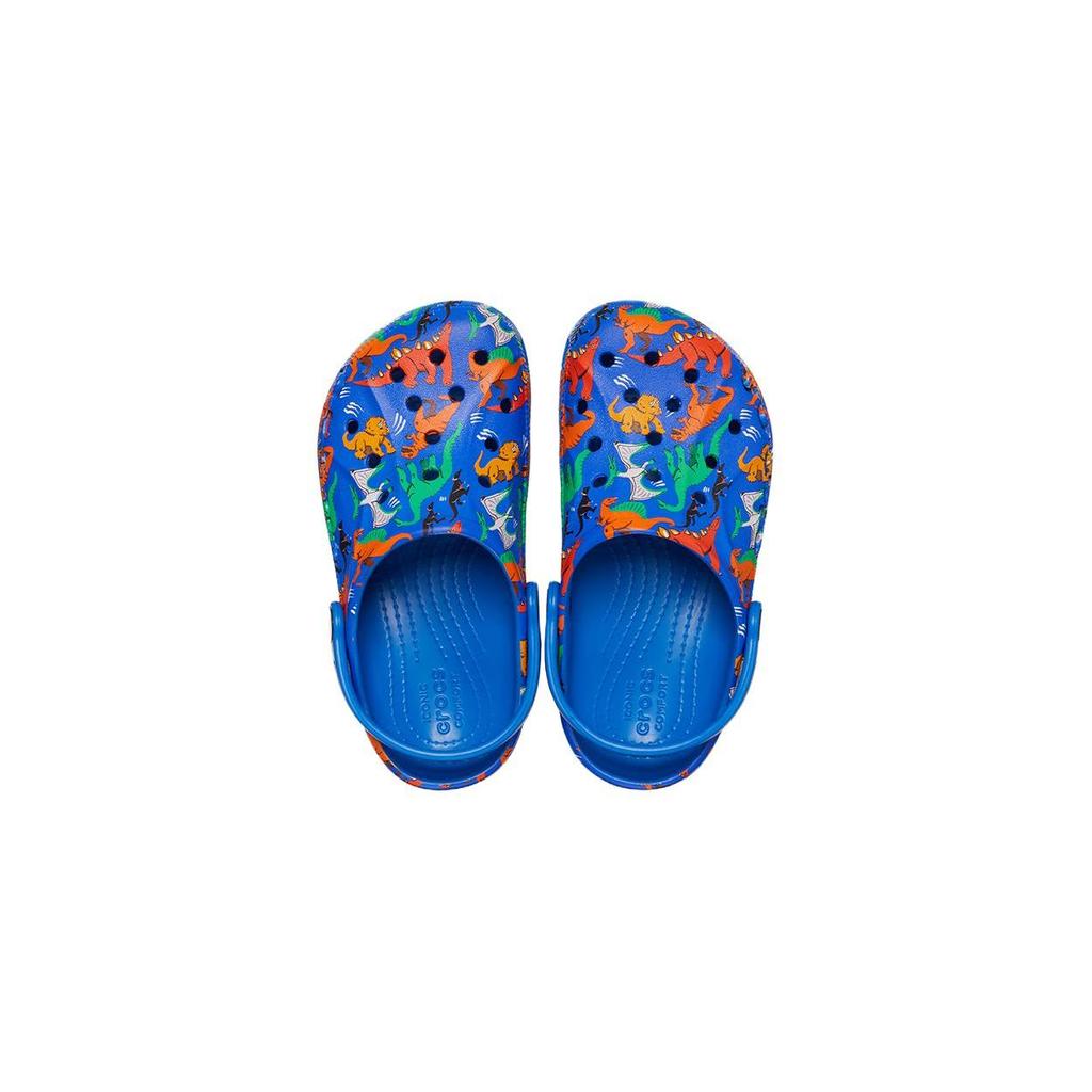 Crocs Eva Fashion Casual Non-Slip Durable Low-Top Walking Shoes Baby Shoes Deep-Blue 209729-4JL