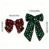 Jewelry Snowflake Christmas Hair Clip Button Sequin Xmas Barrettes Shiny Star Velvet Bow Hairpin Christmas