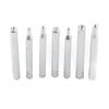 11pcs set Leather Craft Snap Fastener Setter Rivet Setting Punch Die Tools with Hole Punches