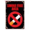 Vintage No Smoking Metal Plaque Free Wifi Tin Sign Public Bar Smoking Area Outdoor Decor Wall Decor WY