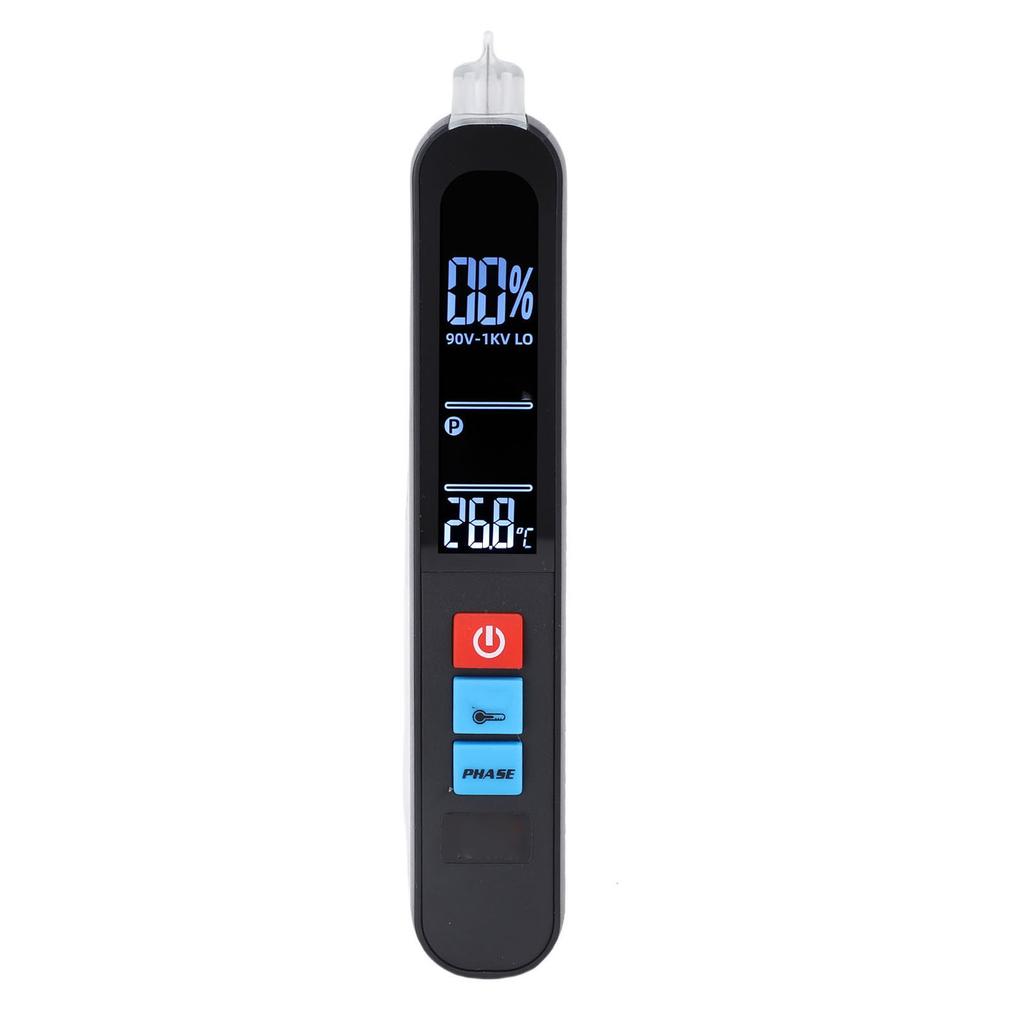 Phase Sequence Meter AC Voltage Tester with 3 Phase Rotation Indicator and Signal Percentage 6 Range High Low