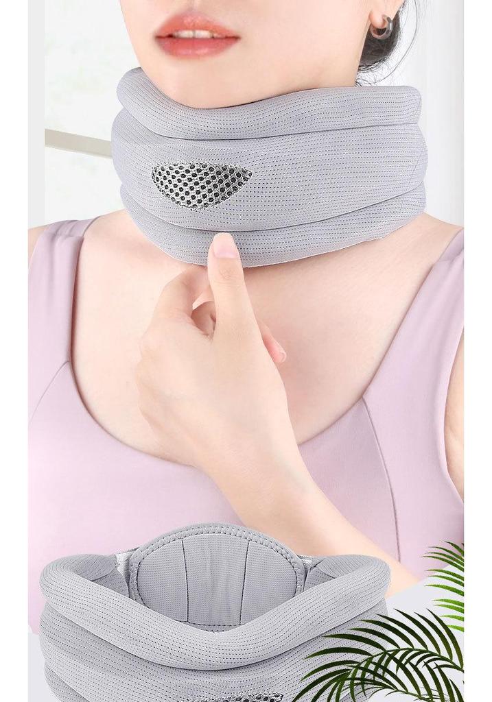 Adjustable Breathable Neck Support Scarf for Office and Home Use