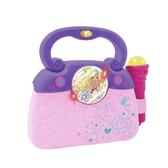TECHSALES BARBIE Sac Glamour avec microphone - 4409