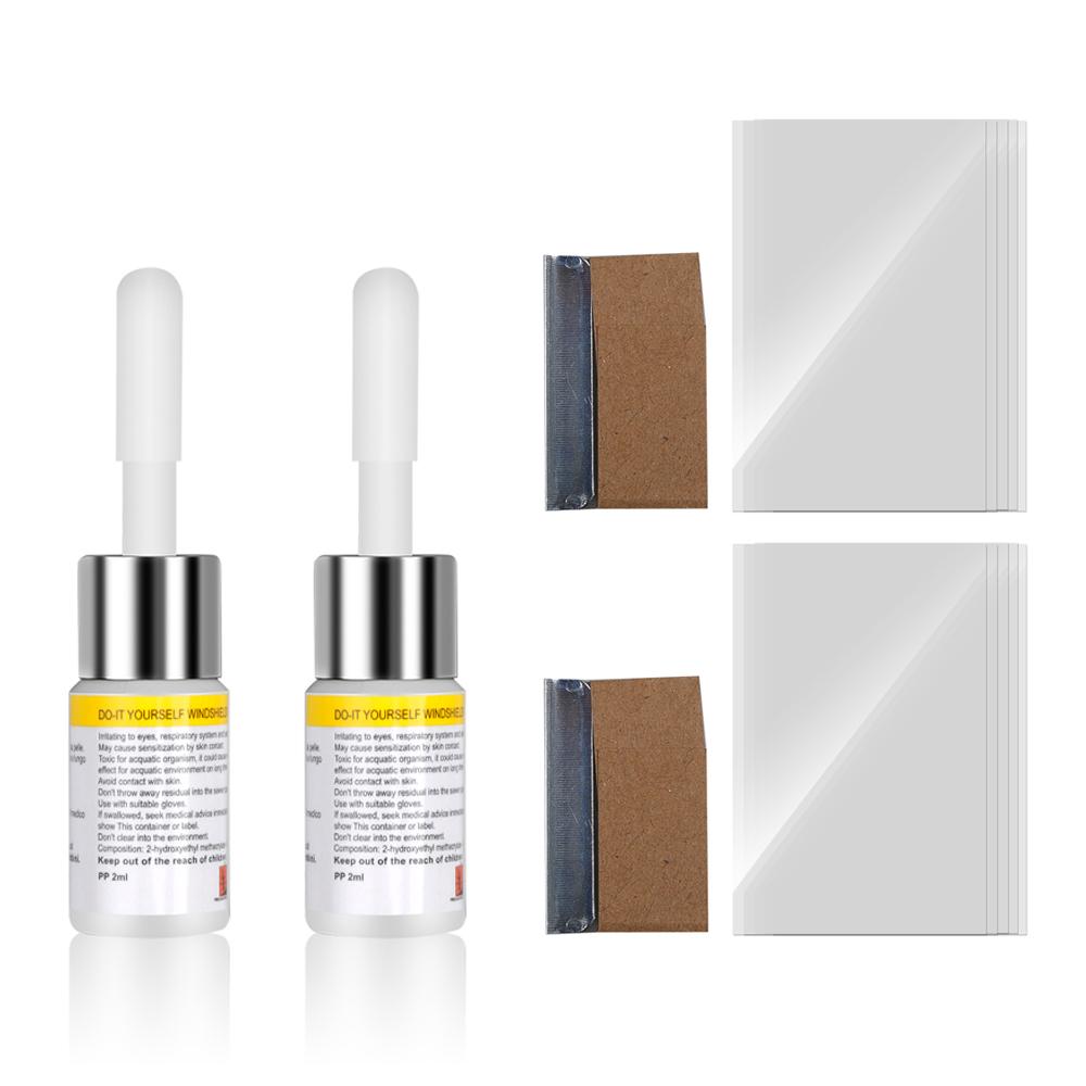 

Car Windshield Repair Kit Quick Fix Car Cracked Glass Windscreen DIY Repair Tool Resin Sealer For Auto Window