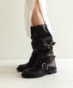 CHIELEI [26Fw] Vintage Buckle Boots [C5F10Br]