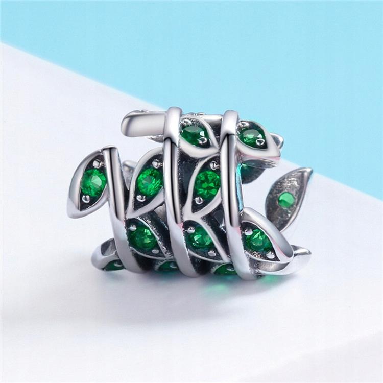 Charms Do Pandora Zawieszka Charms Zielone Pnącza Charmsy Trusky