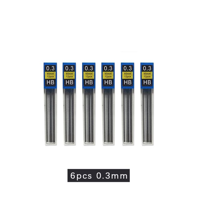 03 05 07 09 13 20 30mm Mechanical Pencil Full Metal Art Drawing Painting Automatic Pencil with Leads Office School Supply