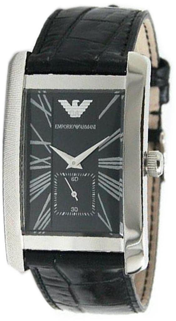 Emporio Armani Small Second Watch AR0143 Men's [Used]