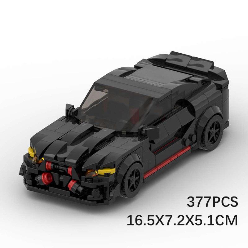 Children's MOC-112402 Building Block Racing Car Intelligence Development Assembly Model 368PCS Boys' Birthday Christmas Toy Gift