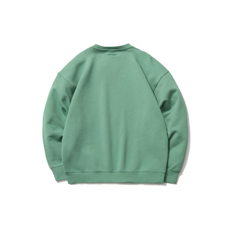 Li Ning Sweatshirt Unisex Turquoise Water Green AWDR425-1