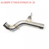 For BMW F750GS F850GS F750 GS 2018 2019 2020 Modified Escape Muffler Motorcycle Exhaust Middle Link Pipe