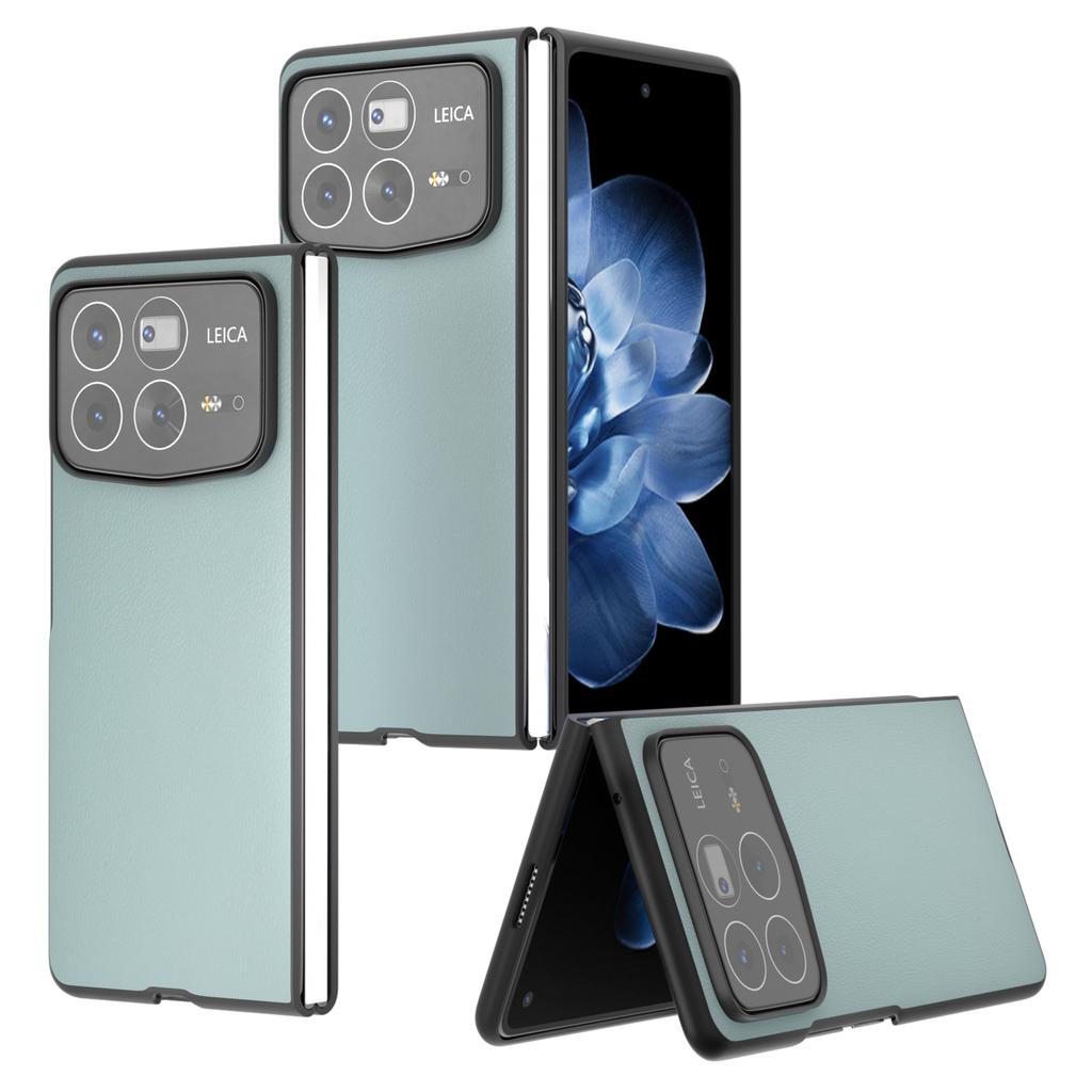 For Xiaomi Mix Fold 4 5G Case PU Leather Coated PC Folding Phone Cover