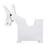 Horse Memo Pad Dispenser Desktop Plastic Standing Horse Note Pad Clip Multi-Purpose Business Card Box for School Office Home