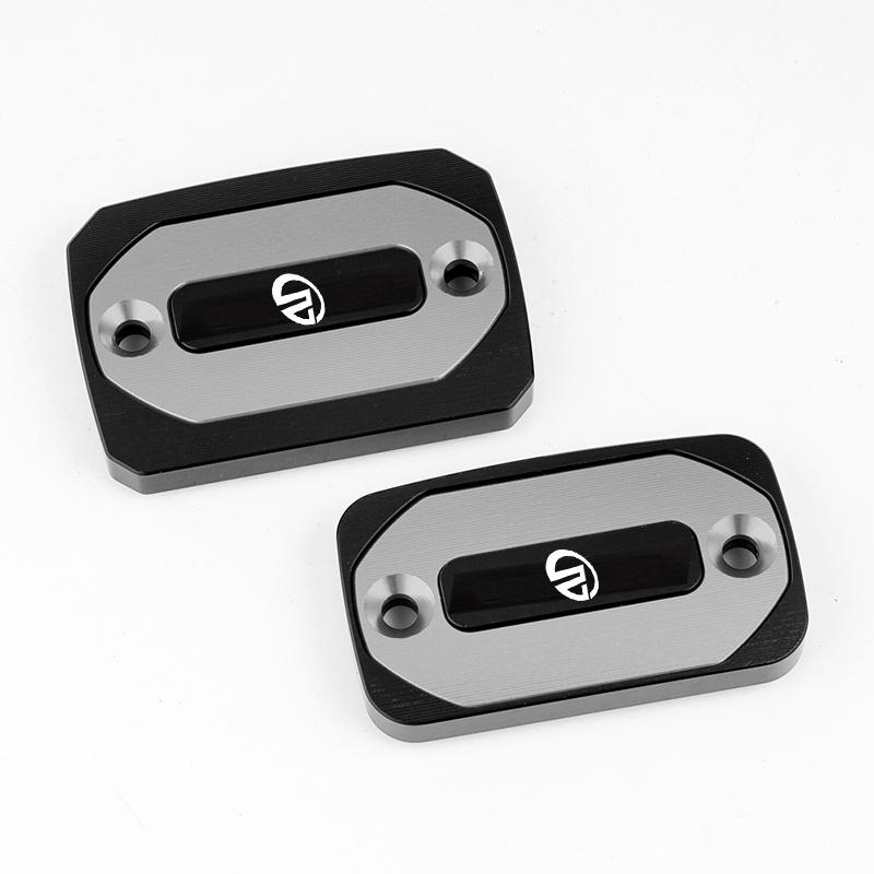 Motorcycle Accessories CNC Front Brake Clutch Fluid Reservoir Cover Fuel Cap for KYMCO AK550 AK 550 2021 2020 2017 2018 2019