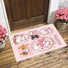 Personalized Name Cat Love Living Room Non-Slip Area Rug Soft Carpet for Bedroom Kids Playroom Sofa Office Home Decor Doormat