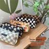 In Stock: 11271 Corduroy Retro Artistic Pencil Case – Japanese Style Student Makeup Bag & Storage Organizer