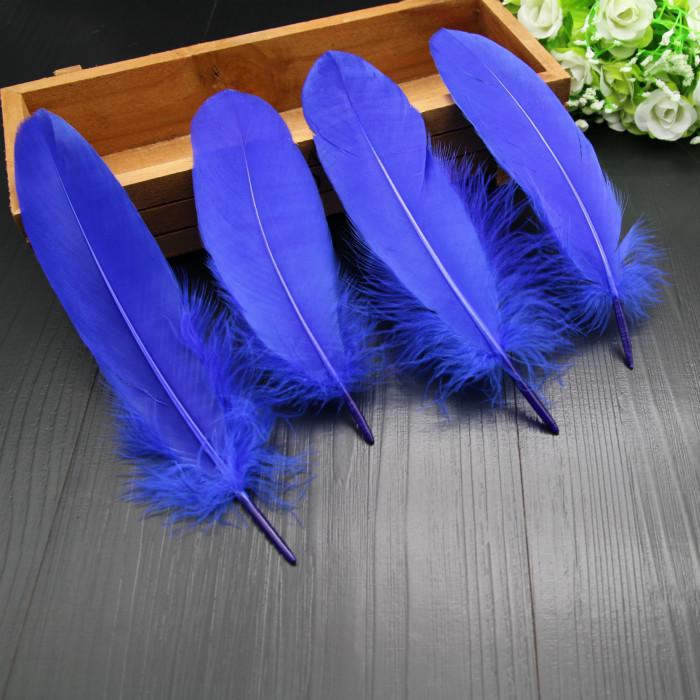 50Pcs28 Color Diy Feather Hard Big Floating Feather Wedding Dress Children Handmade Decoration Materials