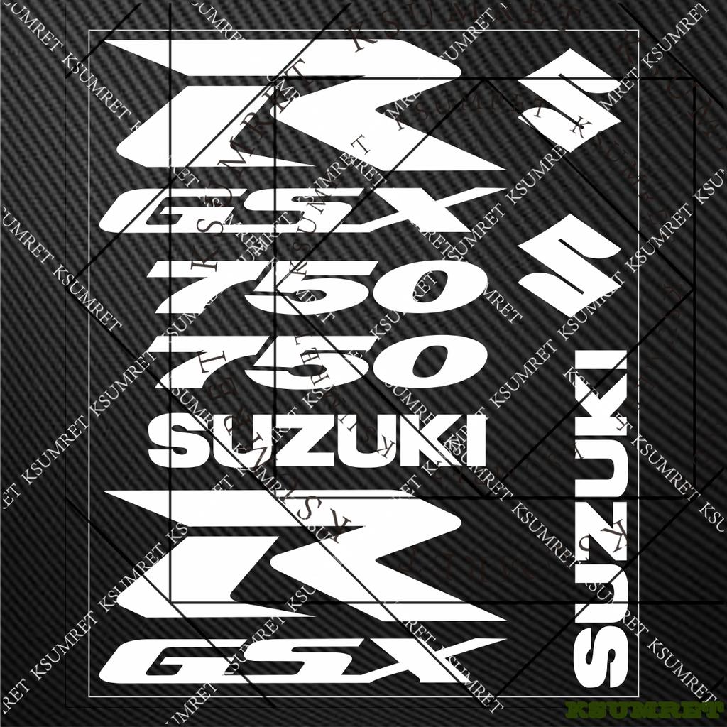 AAGK1 For Suzuki GSXR750 Sticker Motorcycle Stickers Gsxr 750 Decal