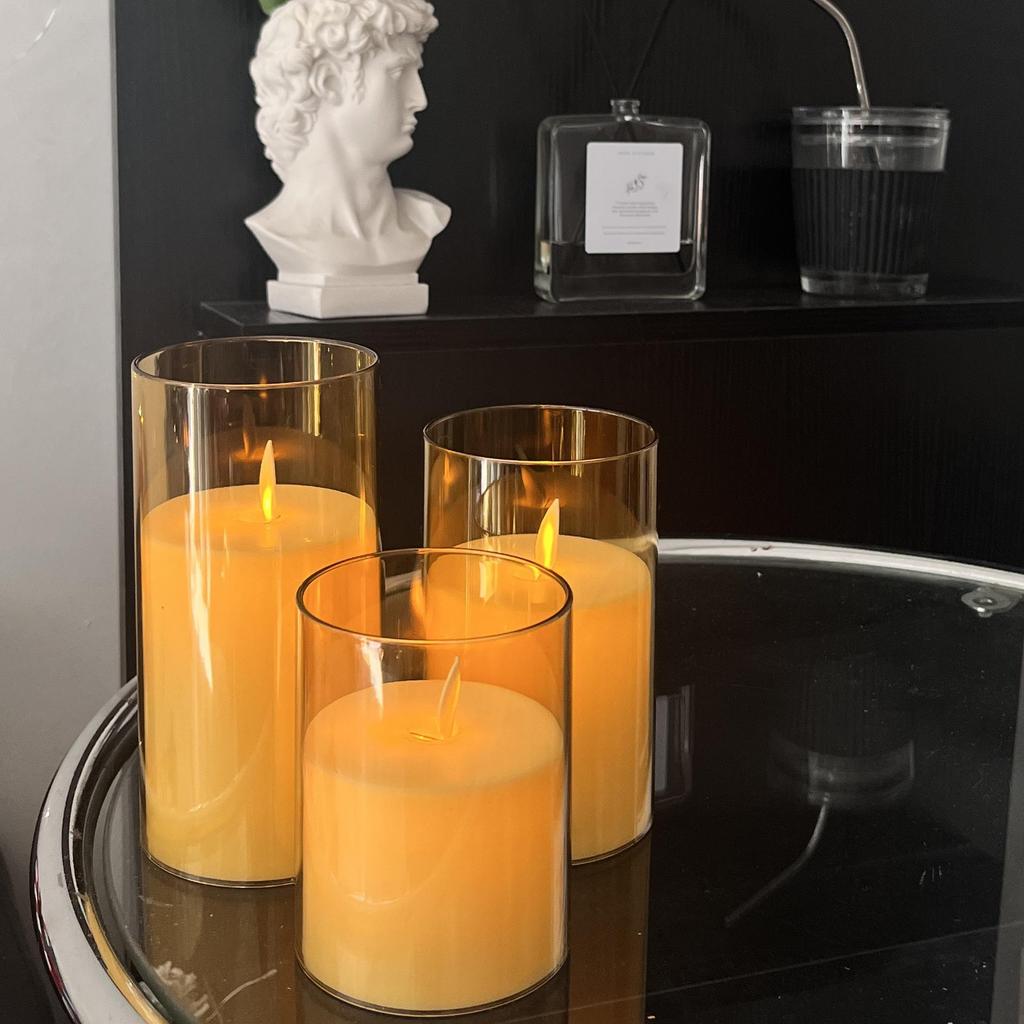 LED Remote Control Candle Light with Plastic Cover for Weddings, Bars, and Birthdays
