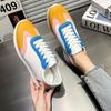 Women's Shoes, Women's Sneakers, Student Shoes, White Shoes, Low-top Round-toe Lace-up Casual Shoes