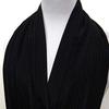 Stylish Kimono Iroha Table with Pleated Apron for Women, Stole, Pleated Tableware, Dining Apron, Table With, Made In Japan (Black)