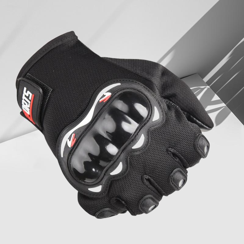 Bicycle Full-finger Gloves Men Touch Screen Outdoor Off-road Sports Cycling Protection Anti-fall Motorcycle Finger Gloves