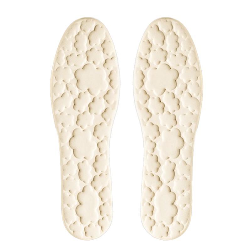 Men's Breathable Sweat-Absorbent Insoles - Soft, Odor-Resistant, Comfort Insoles for Sports & Summer Training