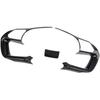 Korlot Carbon Fiber Interior Steering Wheel Cover Trim for Hyundai Tucson/Santa Cruz 2022-2024 for Elantra 2021-2025
