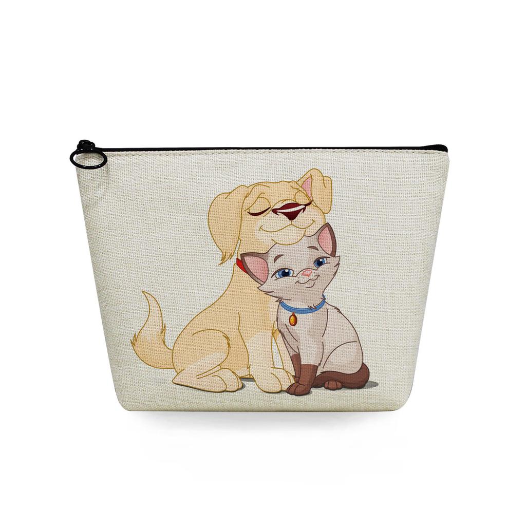 Women Cartoon cat Print Cosmetic Bag Toiletries Organize Travel Storage Case 6868