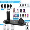 15W 4-in-1 Wireless Charging Dock for Phones, Watches, and Earphones
