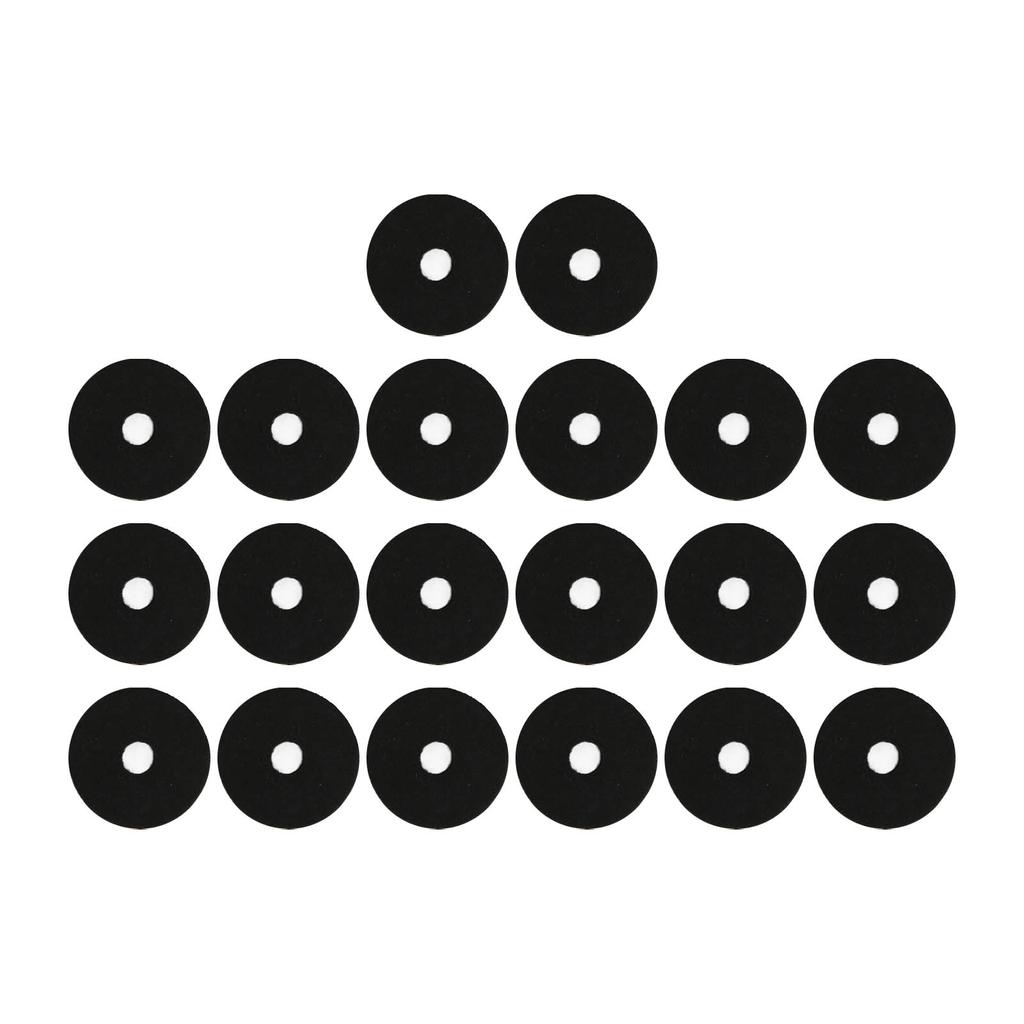 20Pcs Cymbal Felt Washer Pads Stand Replacement Parts Drum Set Accessory Non Slip 4cm