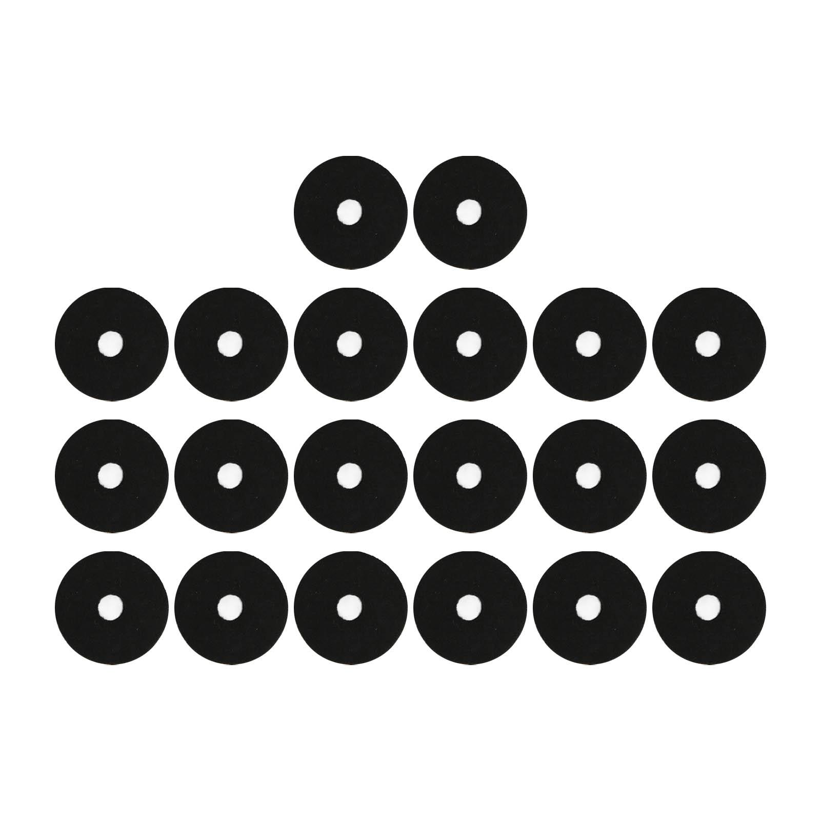 

20Pcs Cymbal Felt Washer Pads Stand Replacement Parts Set Accessory Non Slip 4cm