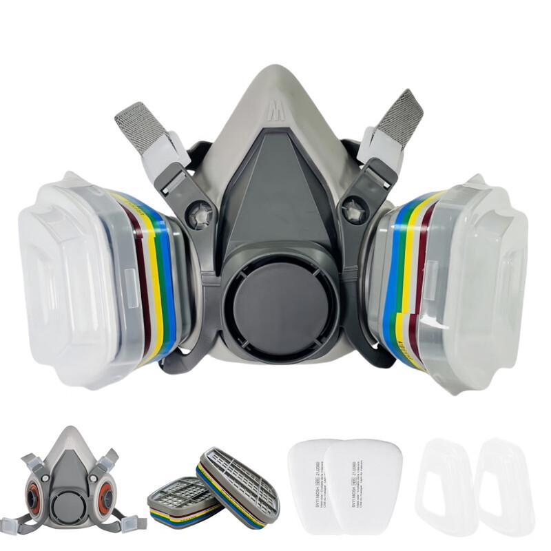 DAXTE Full-Face Respirator Mask Kit