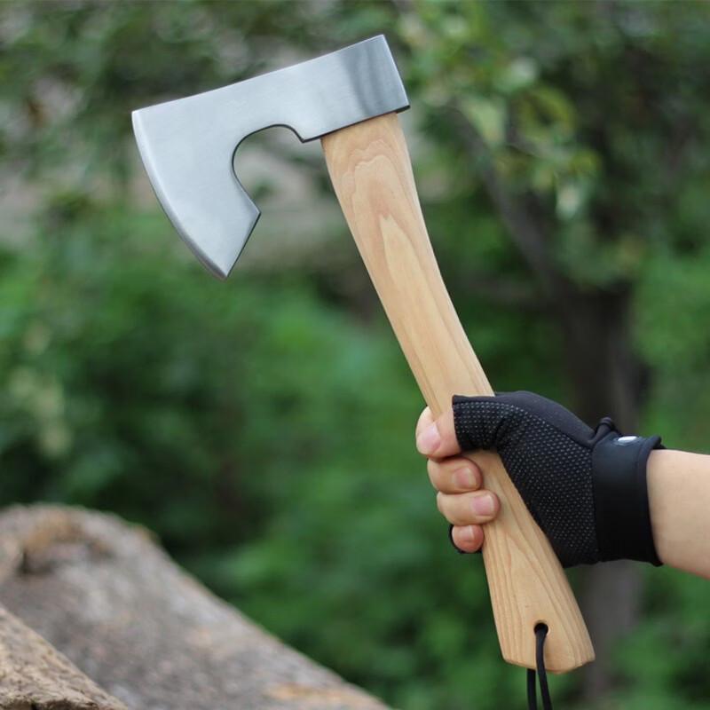 Ally Outdoor Walnut Wood Machete Axe