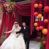 Double Happiness Wedding Lantern and Yard Drapery Decoration