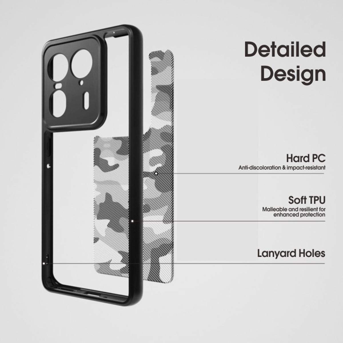 

IBMRS For Motorola Moto X50 Ultra 5G/Edge 50 Ultra 5G Case TPU+PC Hybrid Design Phone Cover Artistic Camouflage