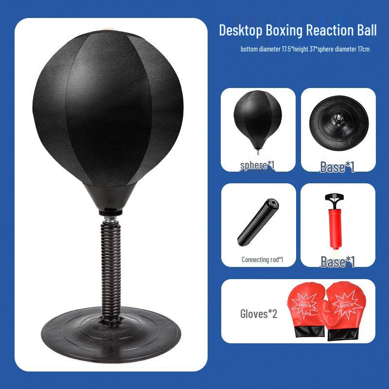 Children's Desktop Speed Ball Punching Trainer with Suction Cup