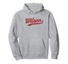 Wilson North Carolina NC Vintage Sports Graphic Hoodie
