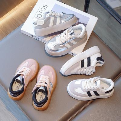 Korean Version of Children's Sports Shoes 2025 Autumn New Girls Casual Shoes Boys Forrest Gump Shoes Fashion Board Shoes Soft Bottom Tide