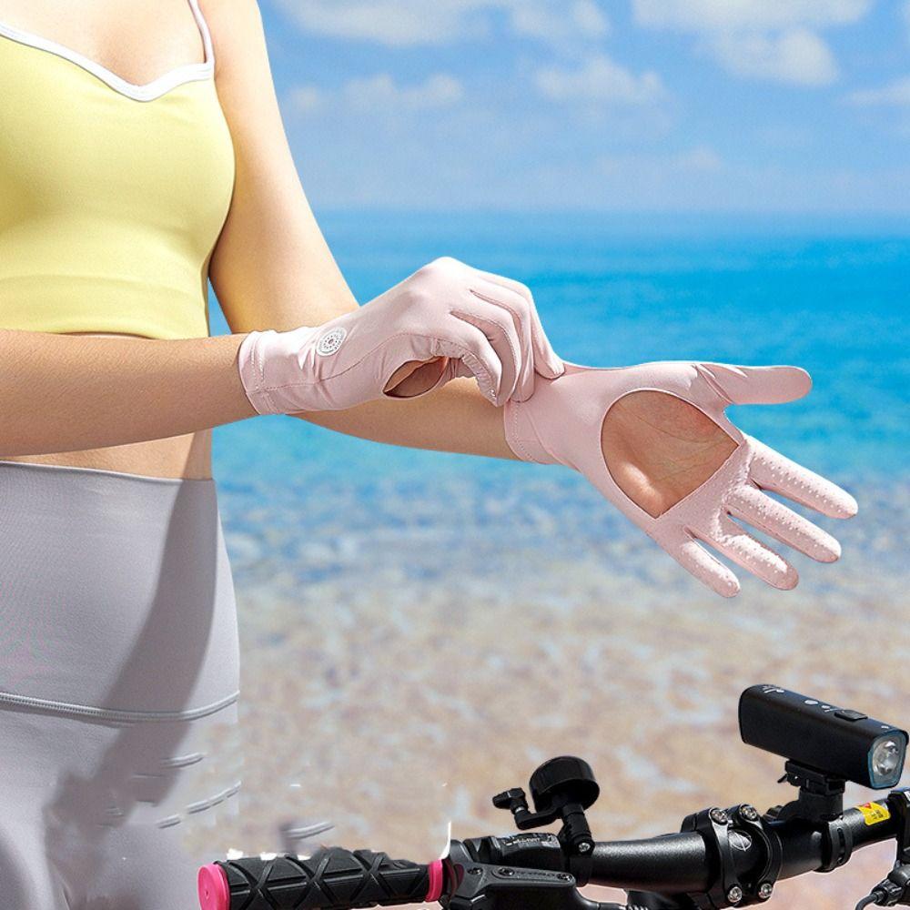 

Gloves Cycling Gloves Palm Hollow Summer Sunscreen Gloves Riding