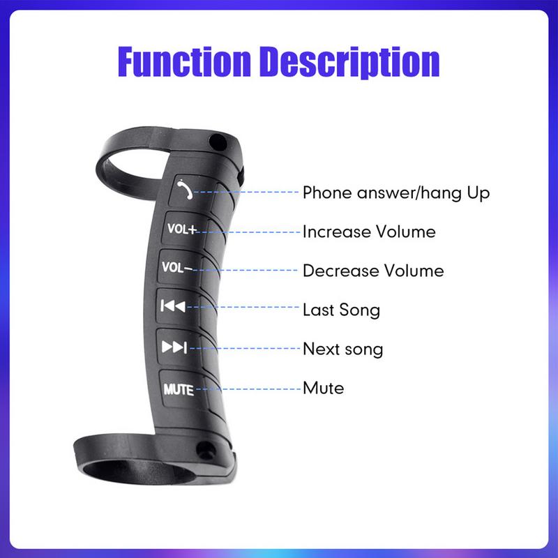 Multifunction DVD Button Steering Wheel Button Remote Control Navigation 2 Din DVD Controller Universal Without Battery