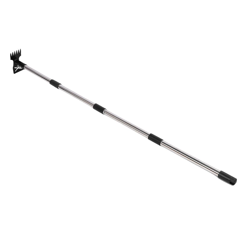 Weed Puller Tool Long Handle Standing Detachable 2 in 1 Hand Weed Rake Action Hoe for Garden Patio Farm